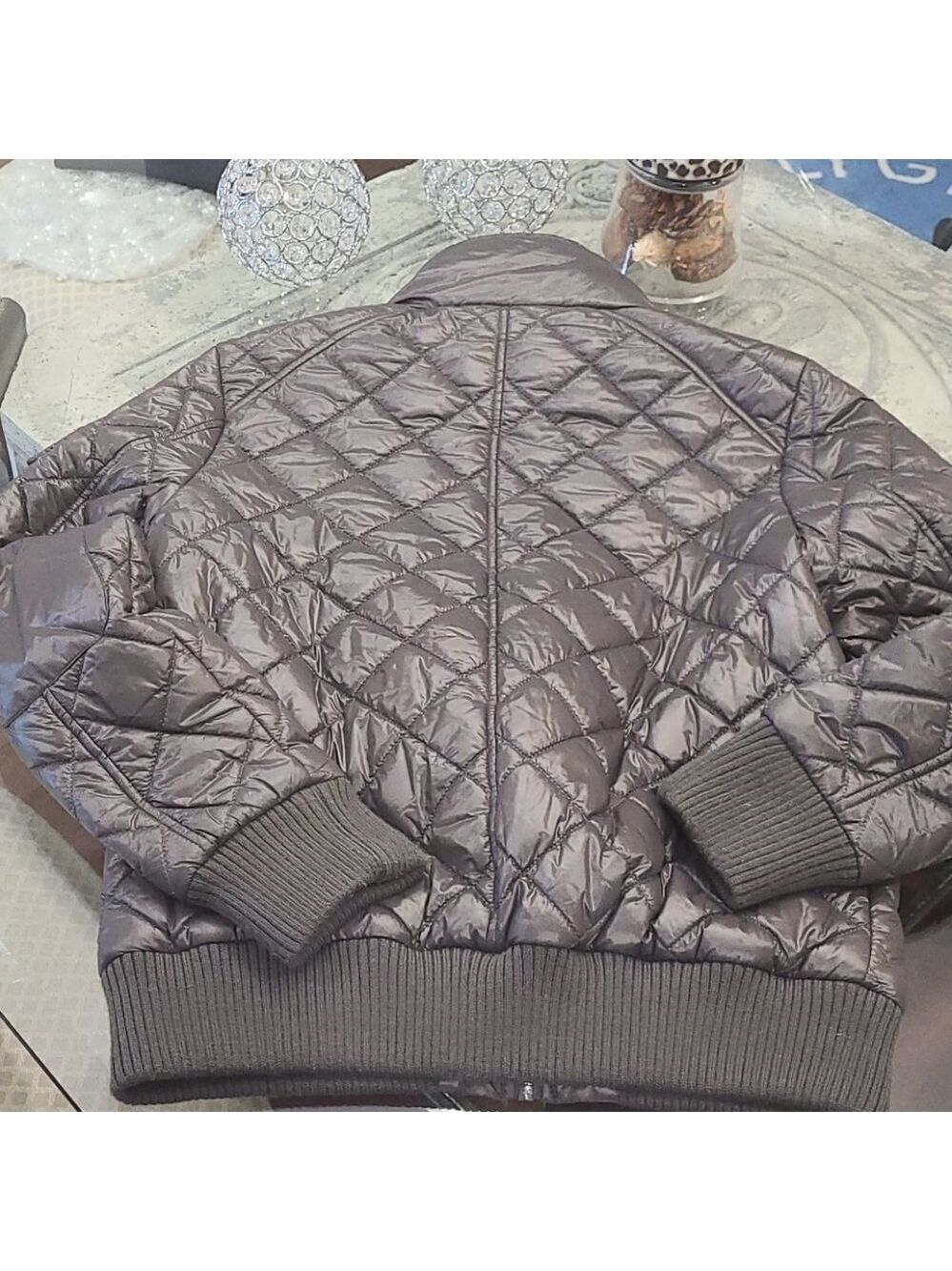 FRENCH CONNECTION MEN'S QUILTED bomber JACKET MEDUUM LIKE NEW